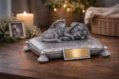 Statue souvenir personnalisée pour animal – Hommage éternel pour chien