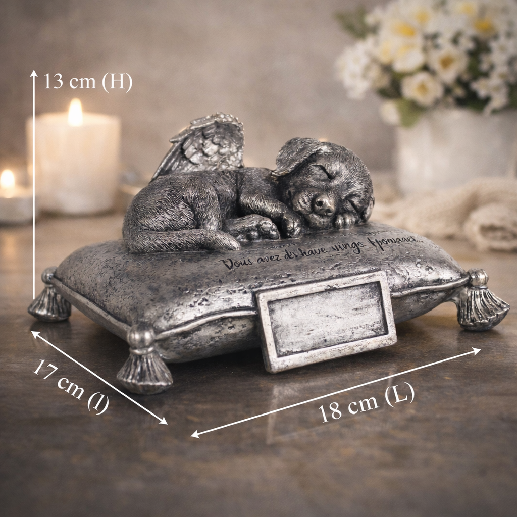 Statue souvenir personnalisée pour animal – Hommage éternel pour chien